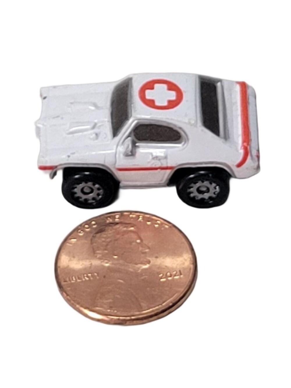 Micro Machines Pontiac 1968 GTO. Rescue Car. Galoob 1986